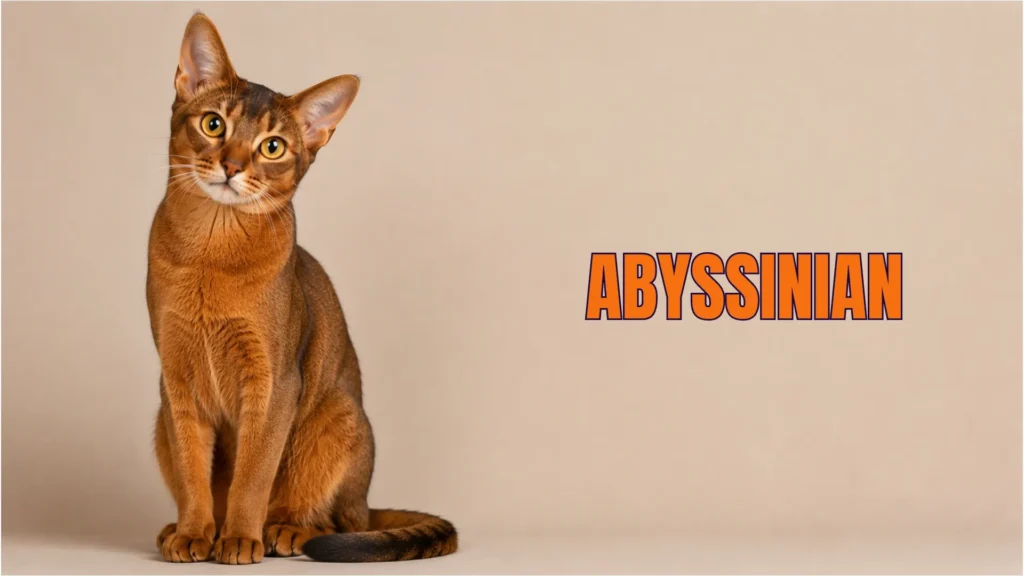 Abyssinian Breed Cat