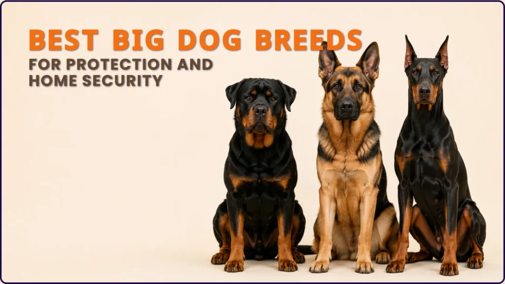 Best Big Dog Breeds for Protection and Home Security.