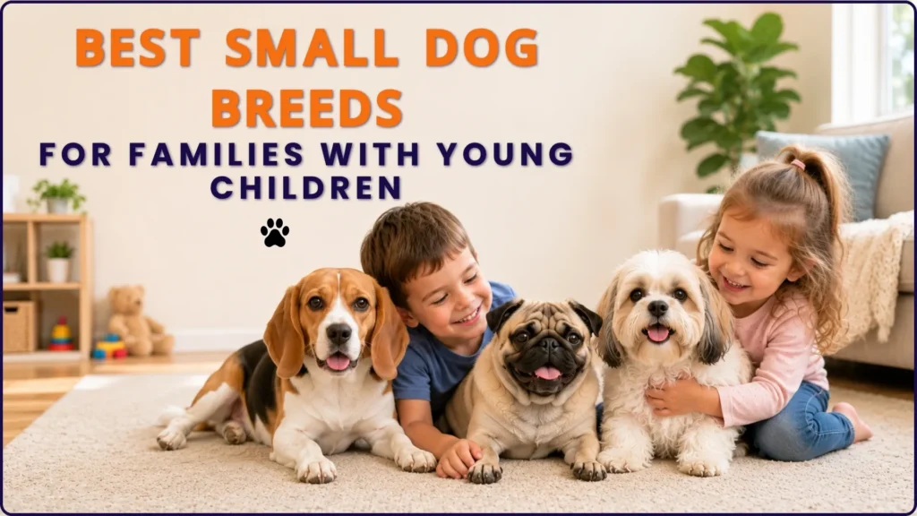 Best Small Dog Breeds for Families with Young Children