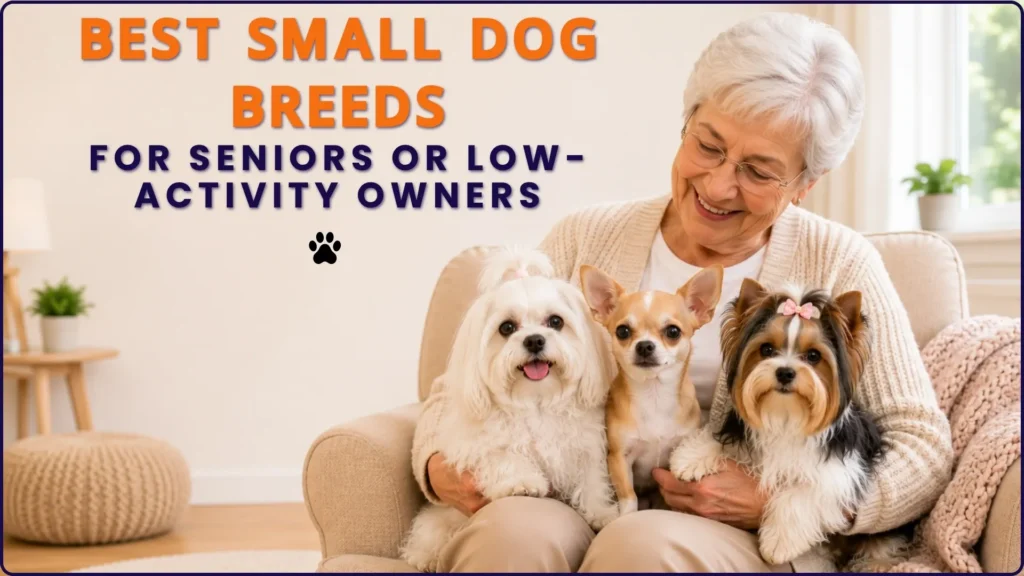 Best Small Dog Breeds for Seniors or Low-Activity Owners