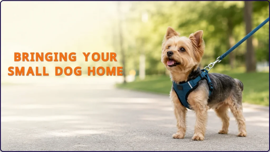 Bringing Your Small Dog Home