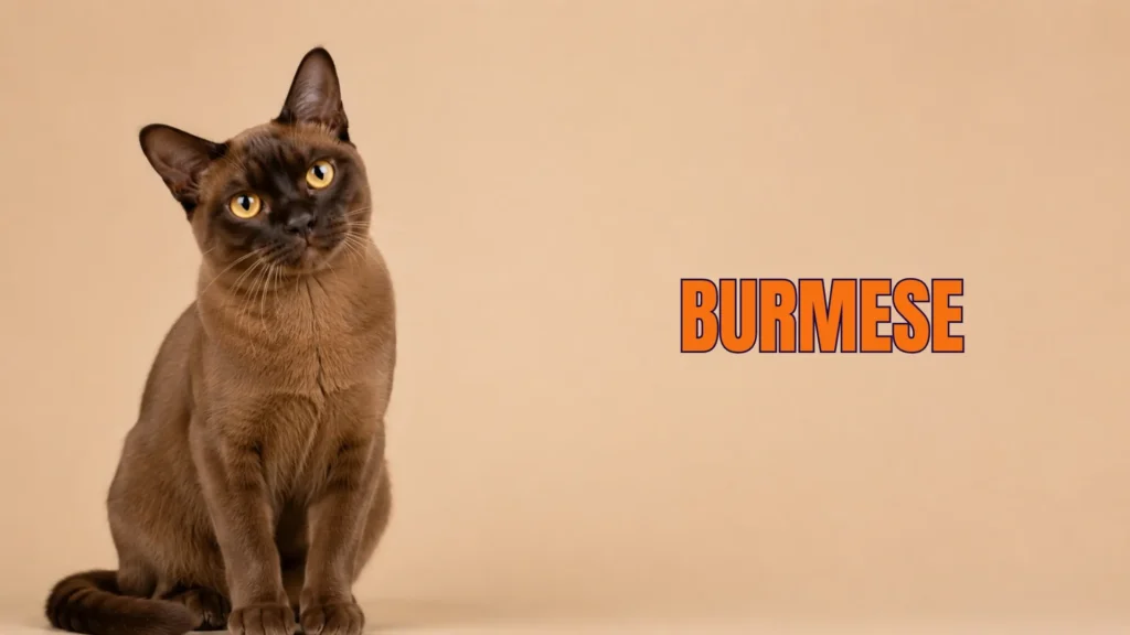 Burmese Breed Cat