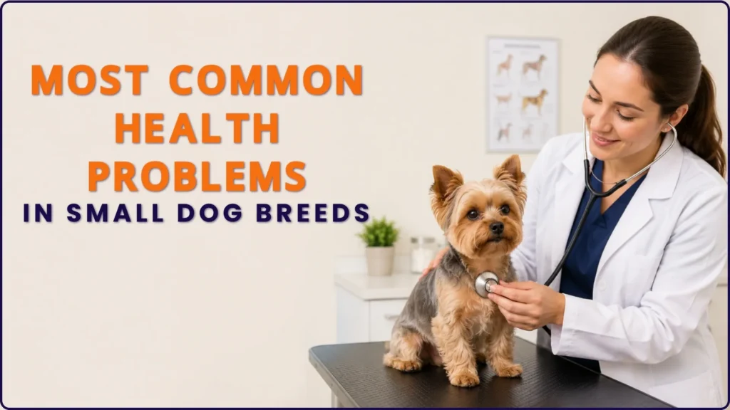 Most Common Health Problems in Small Dog Breeds