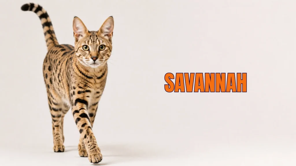 Savannah Breed Cat
