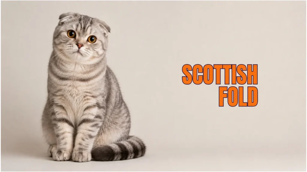 Scottish Fold Breed Cat