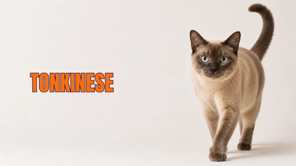Tonkinese Breed Cat