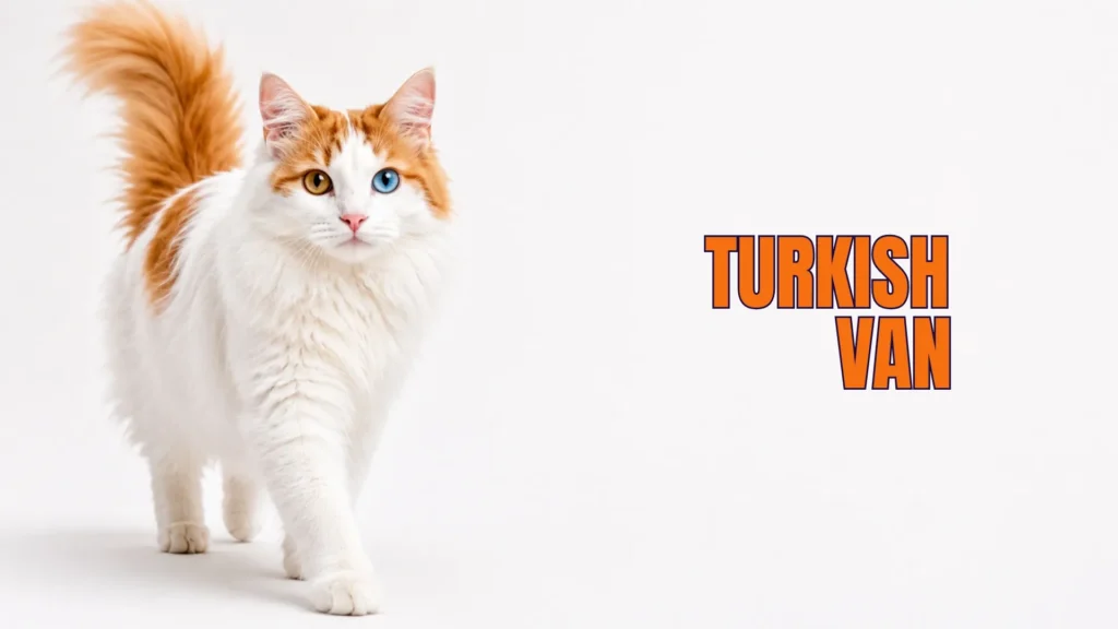 Turkish Van Breed cat