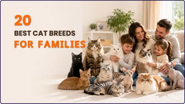 20 Best Cat Breeds for Families