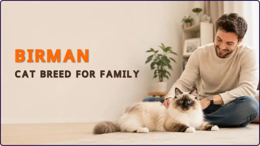 Birman cat breed for family
