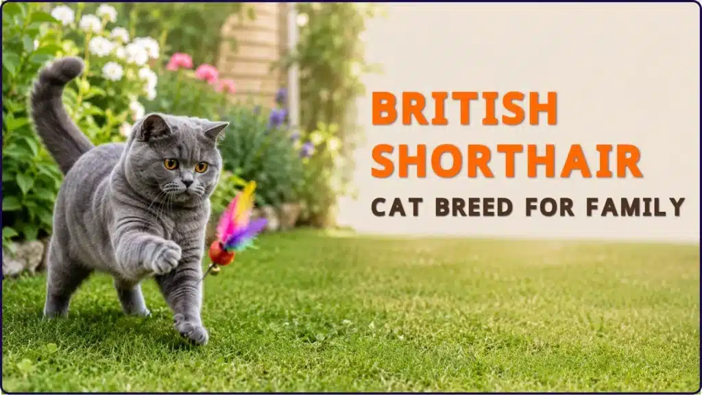 British Shorthair cat breed for family