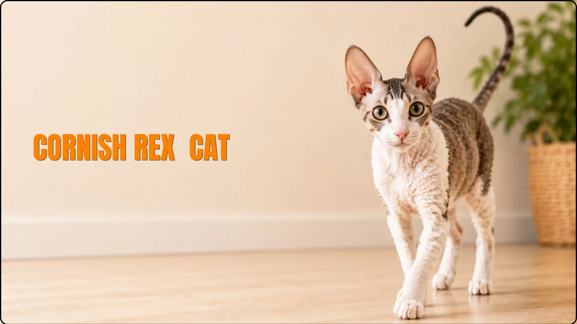 Affectionate Cornish Rex Cat Breed