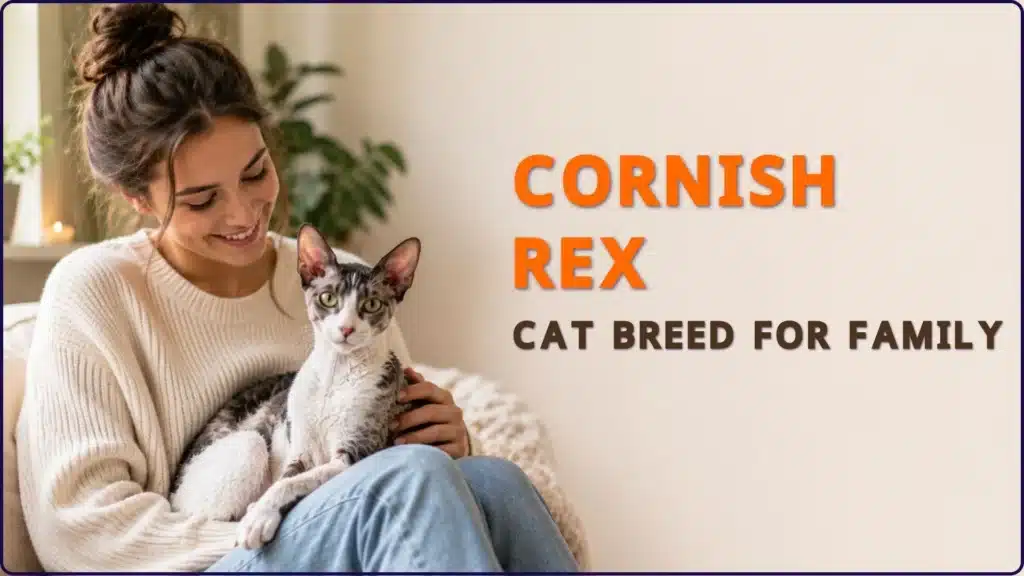 Cornish Rex cat breed for family