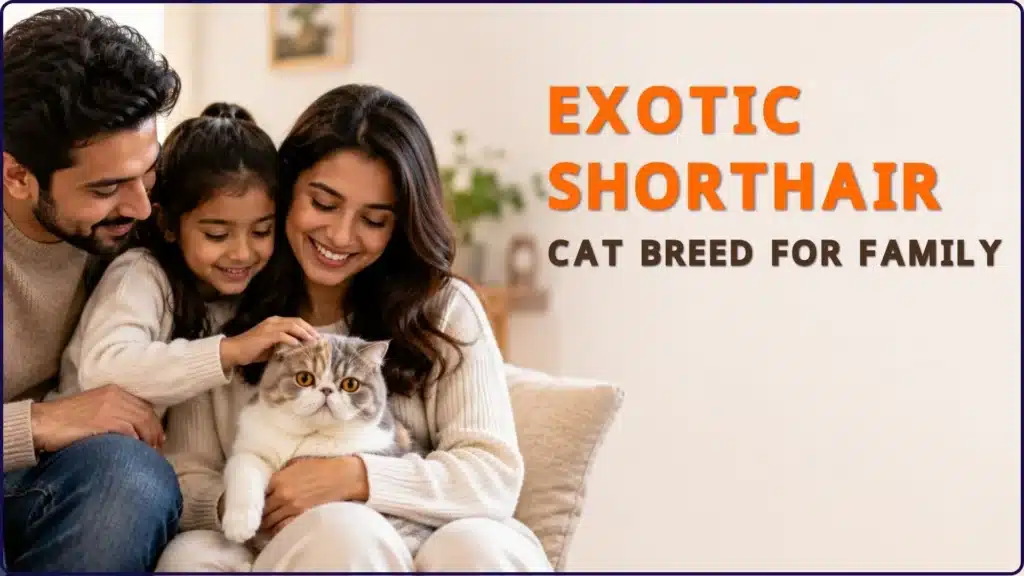 Exotic Shorthair cat breed for family