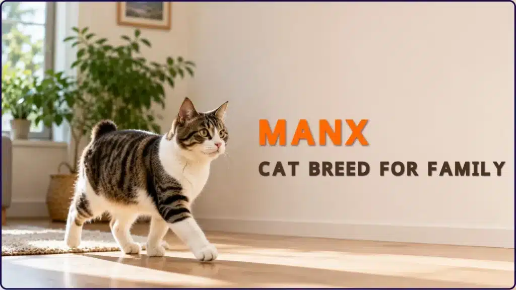 Manx cat breed for family