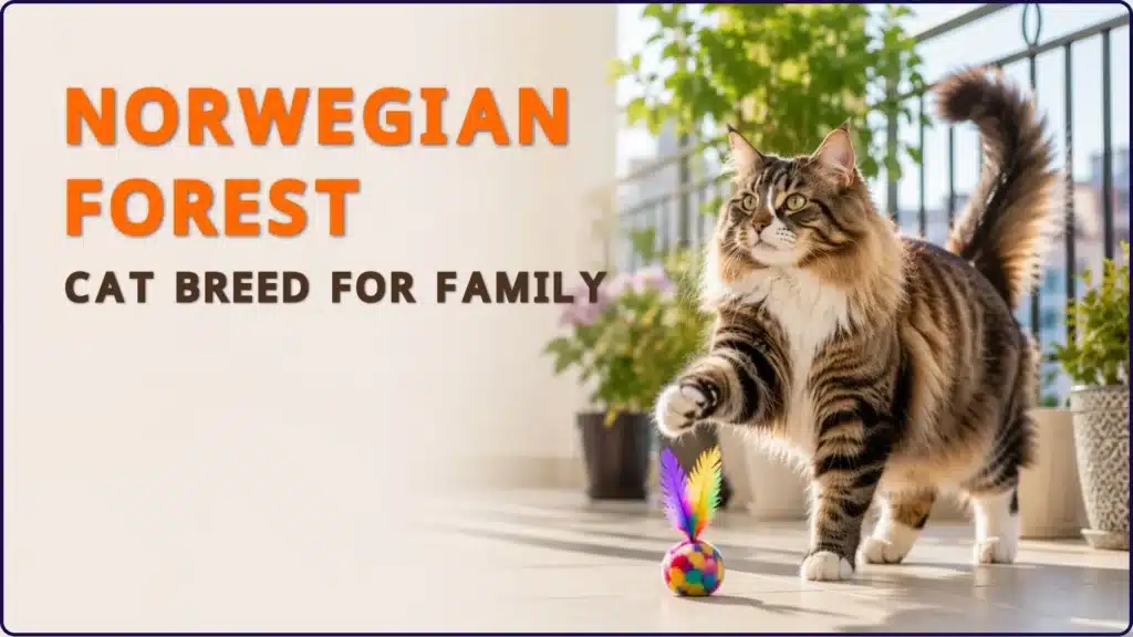 Norwegian Forest Cat breed for family