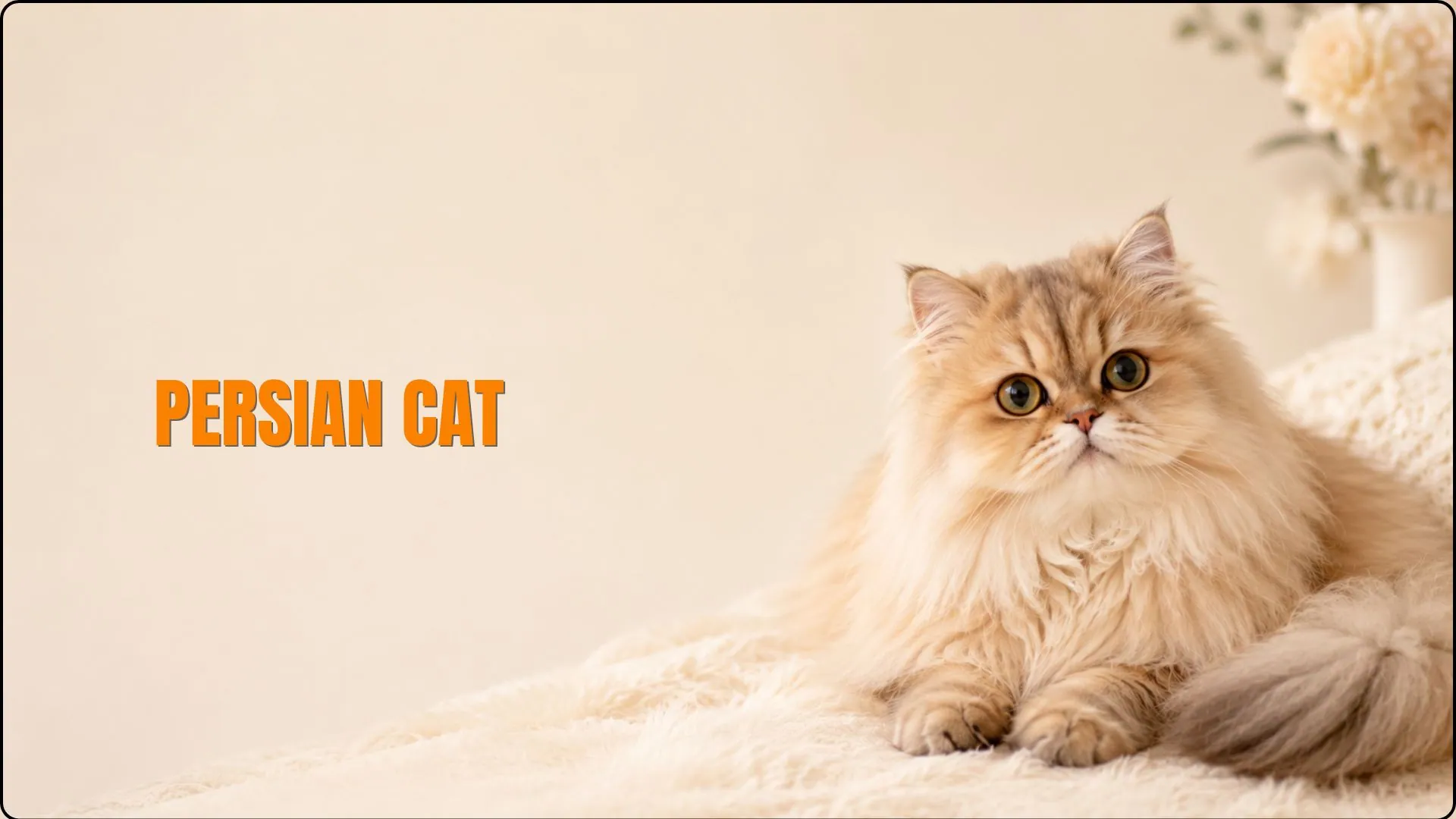 Affectionate Persian Cat Breed