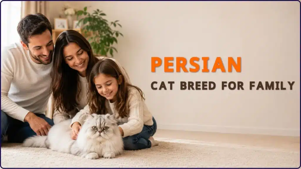 Persian cat breed for family