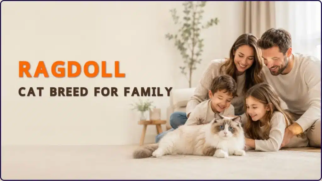 Ragdoll cat breed for family