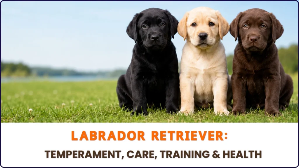 The Complete Labrador Retriever Guide Temperament, Care, Training & Health